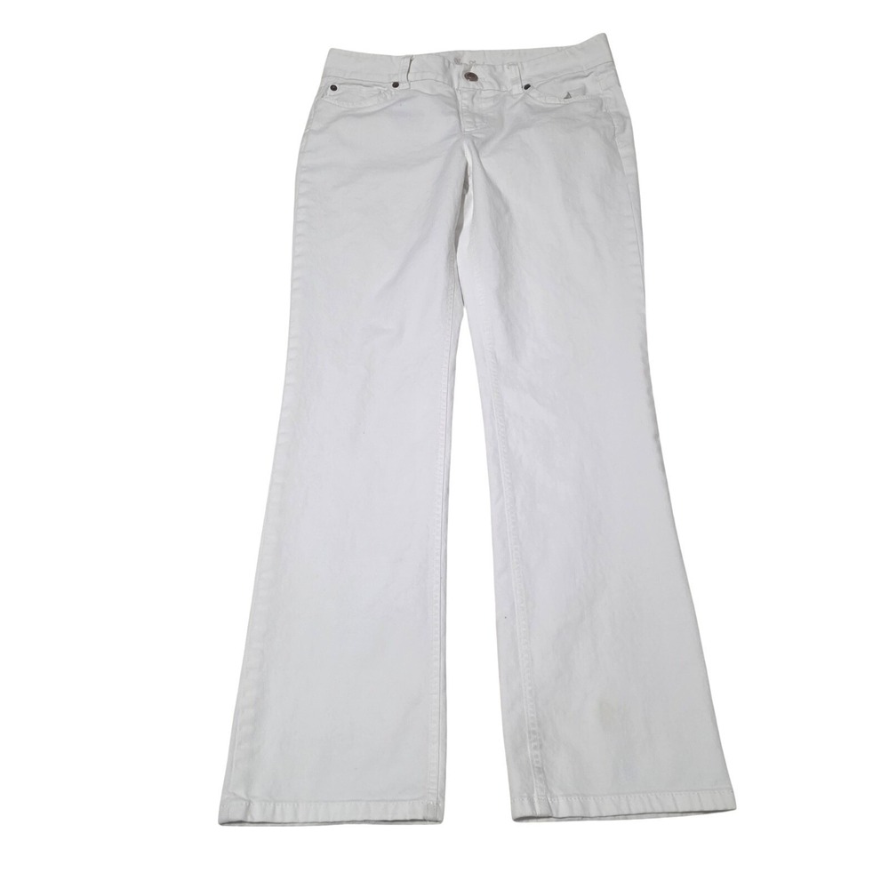Ann Taylor Jeans 8 Modern‎ Fit Lindsay Waist White